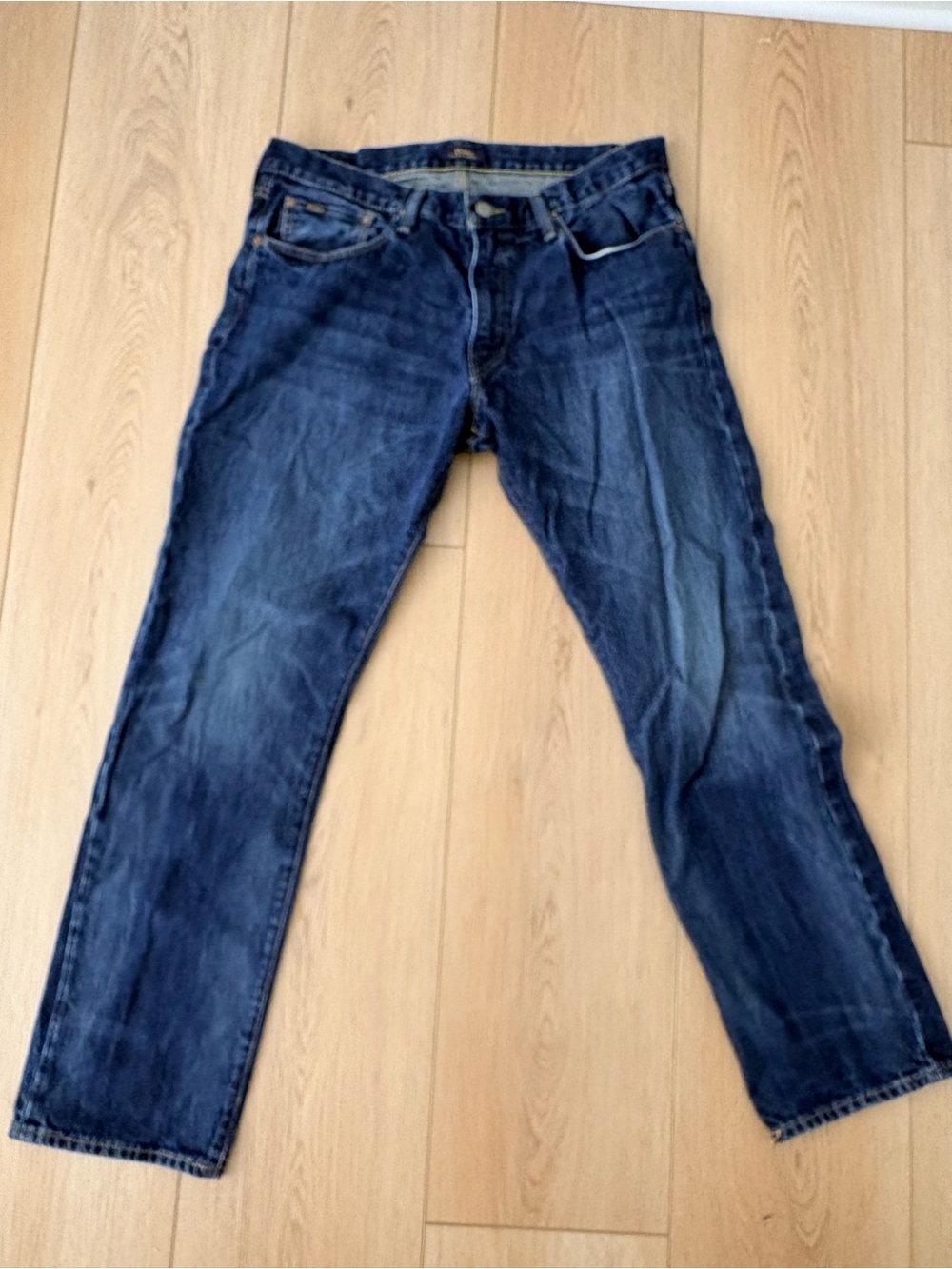 Polo Ralph Lauren Hampton Relaxed Straight Jeans Men’s 34x32  100% Cotton